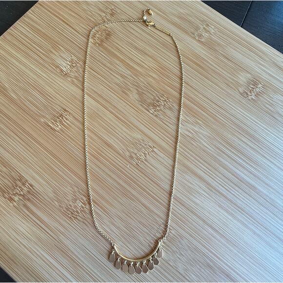 Kendra Scott Sydney Pendant Layering Necklace Vintage Gold - Picture 2 of 7